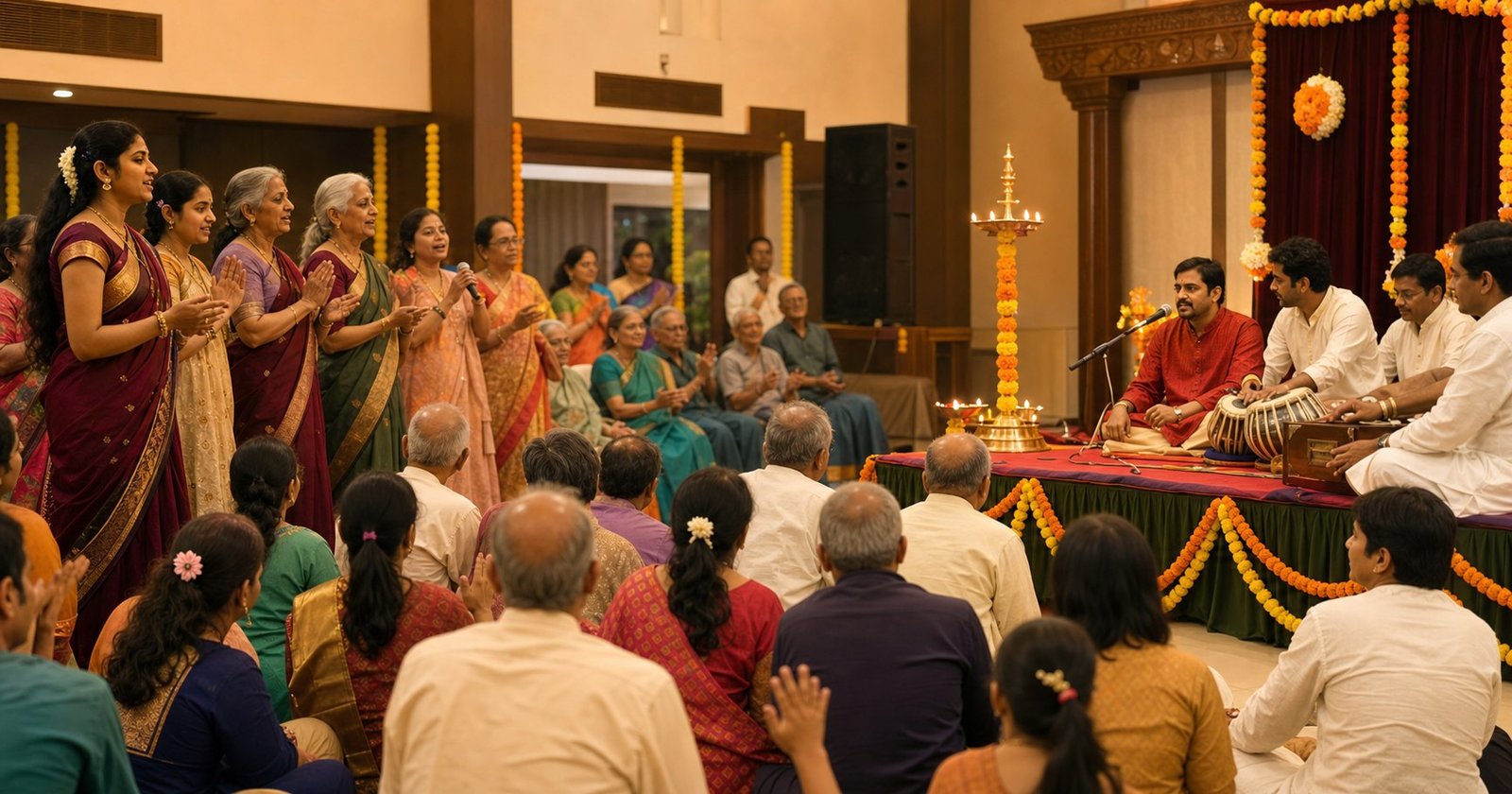 Cultural programme at Brahman Seva Sangh