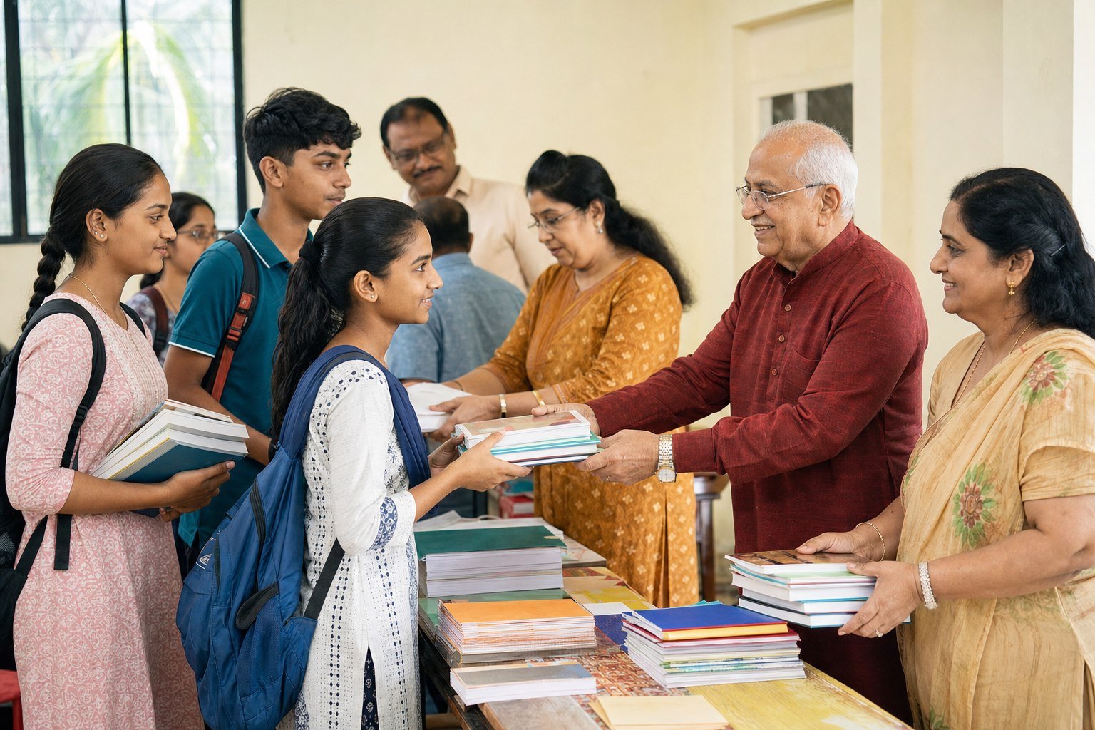 Educational programme at Brahman Seva Sangh